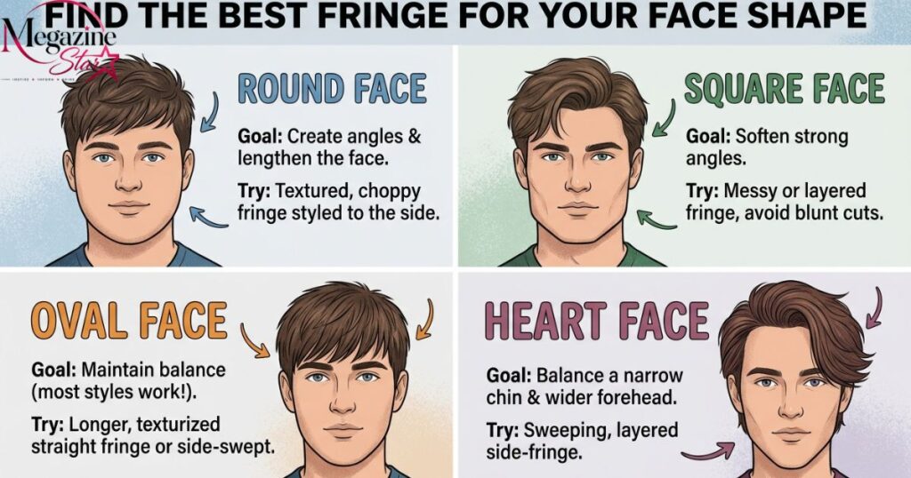 Best Fringe For Your Face Shape