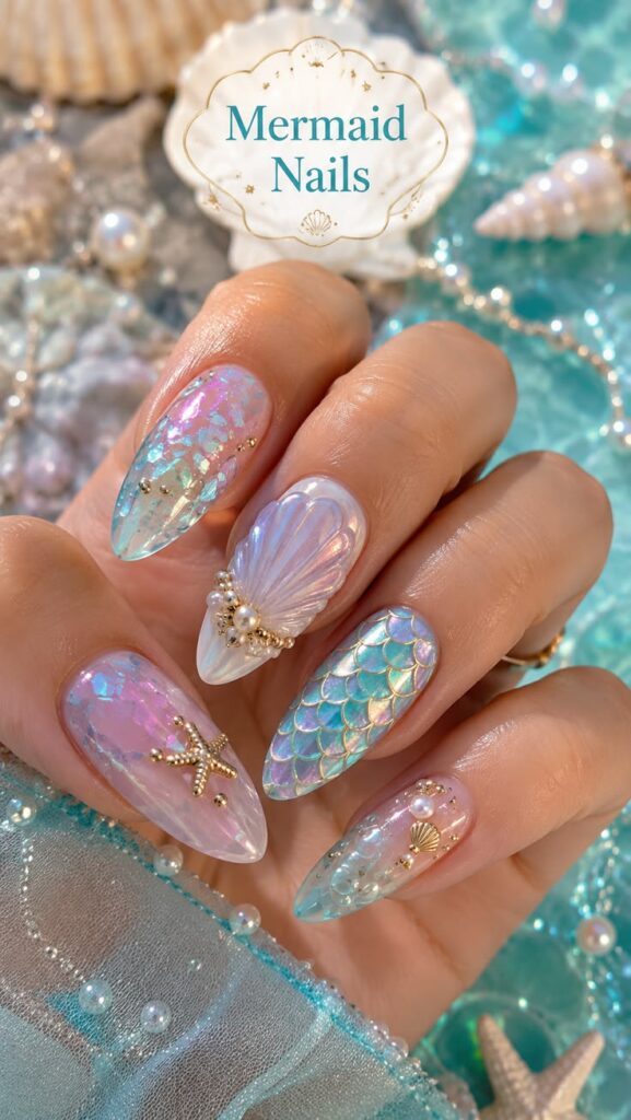 Mermaid Nails