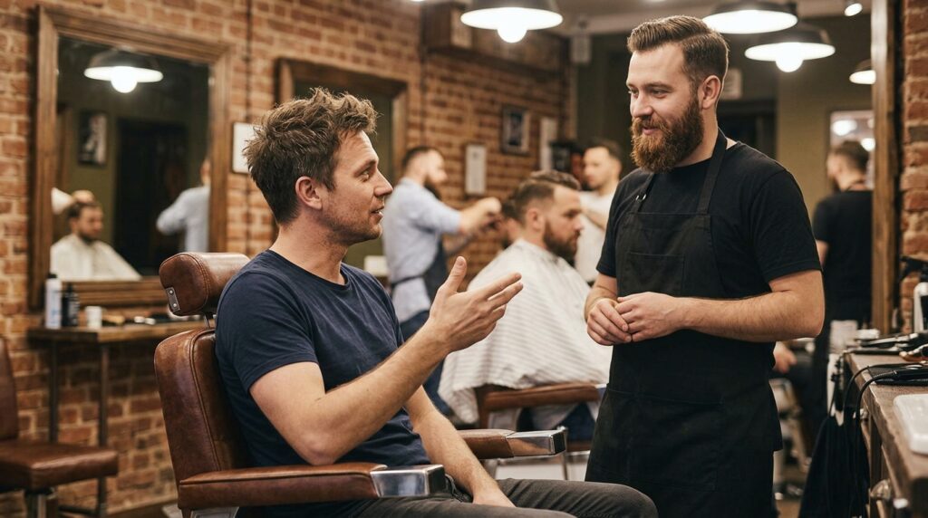 How to Ask for a 12 Guard Buzz Cut at the Barber
