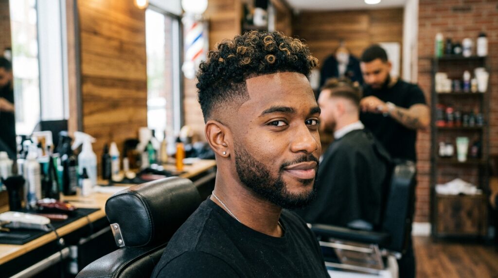 Burst Fade with Highlights
