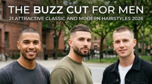 The Buzz Cut For Men: 21 Attractive Classic and Modern Hairstyles 2026