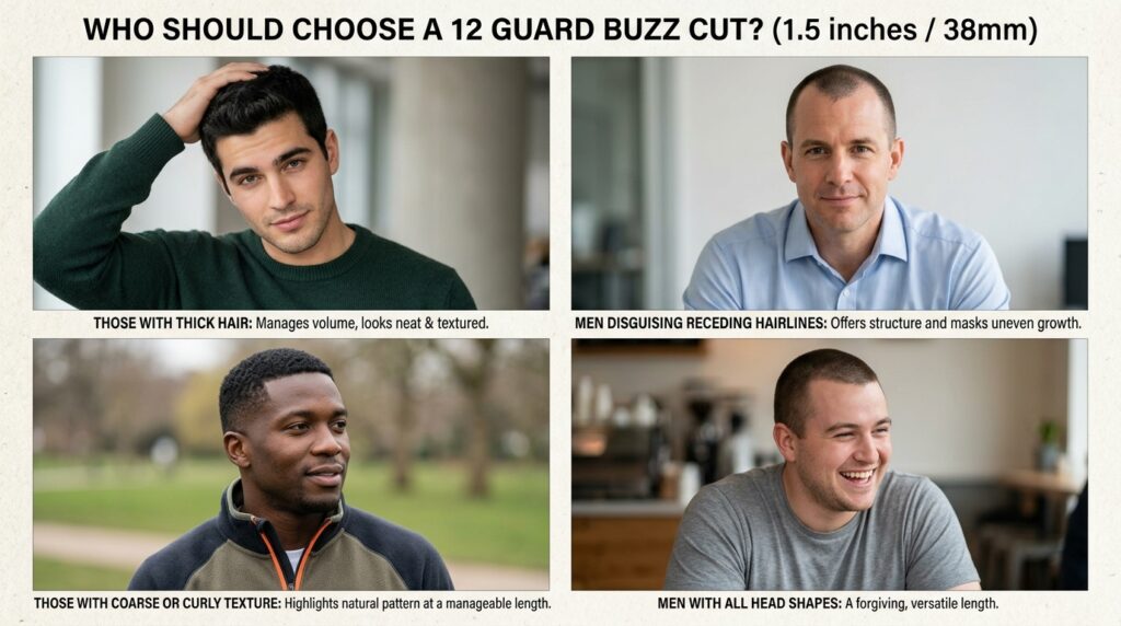 Who Should Choose a 12 Guard Buzz Cut?
