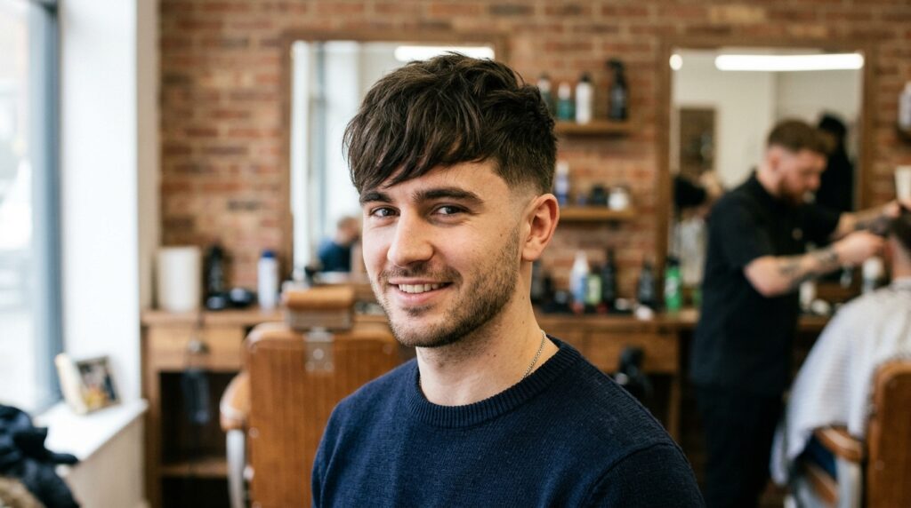 Fringe with Scissor-Tapered Sides