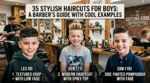 35 Stylish Haircuts For Boys: A Barber's Guide with Cool Examples