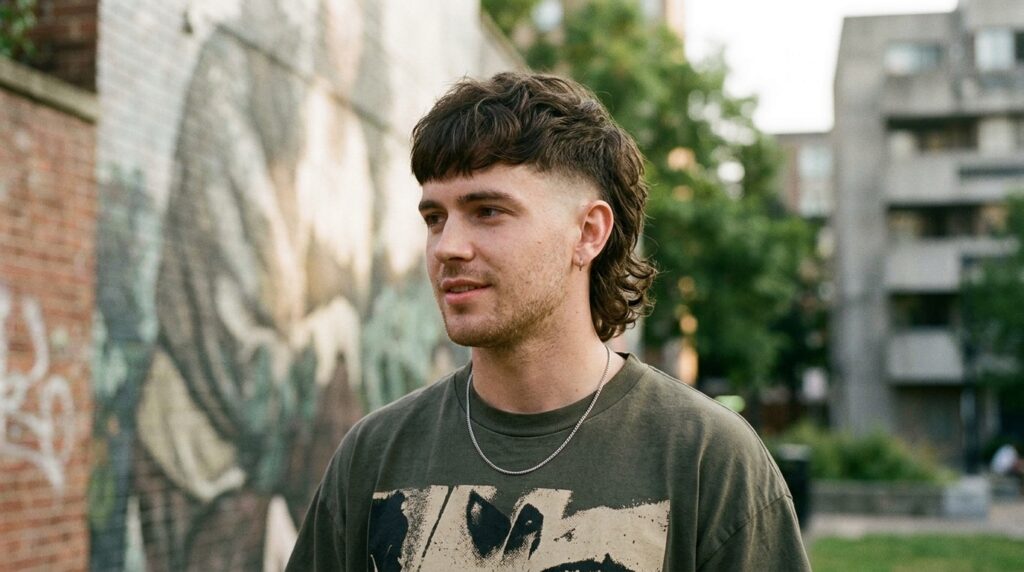 Modern Low Fade Mullet