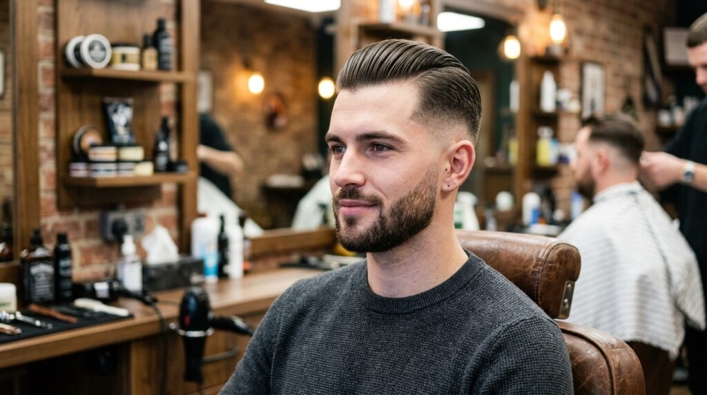 Slick Back Fade