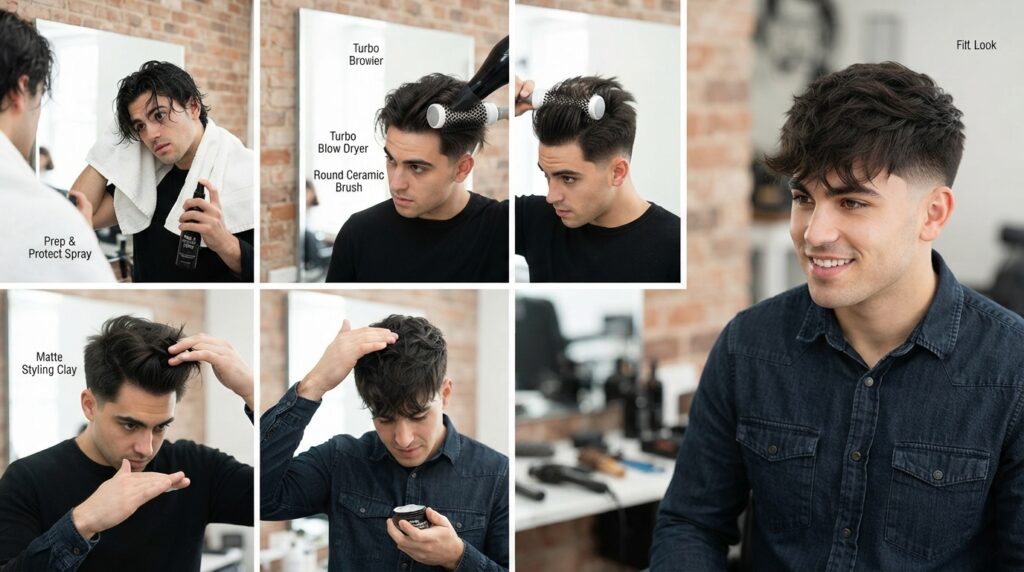 How To Style A Blowout Taper Textured Fringe
