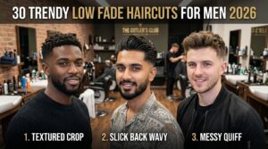 30 Trendy Low Fade Haircuts For Men 2026