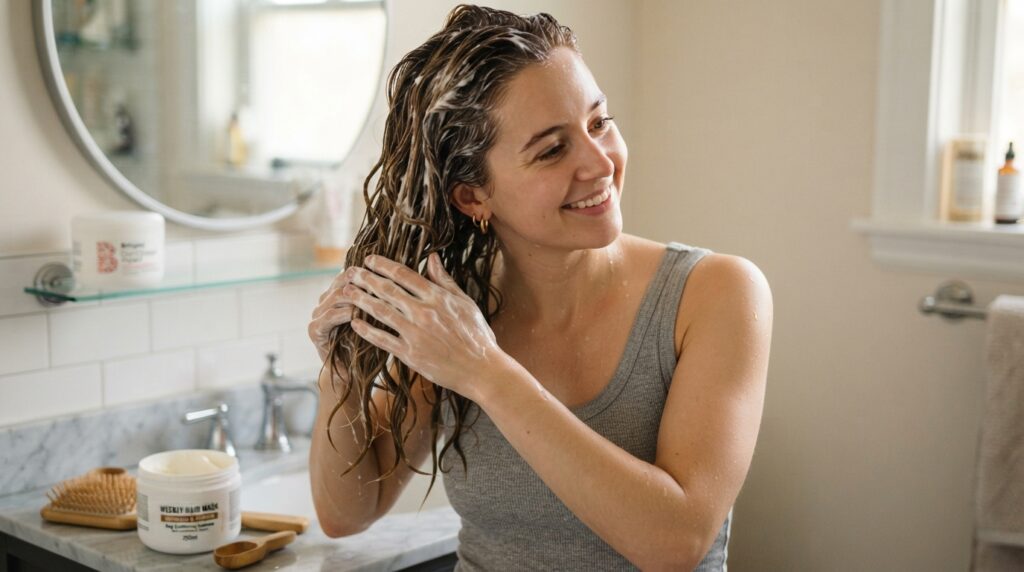 Use a Weekly Hair Mask