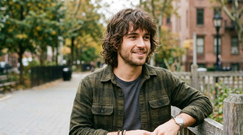 Wavy Medium Shaggy Hair