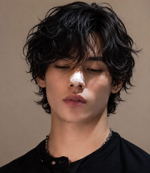 Messy Wolf Cut Men