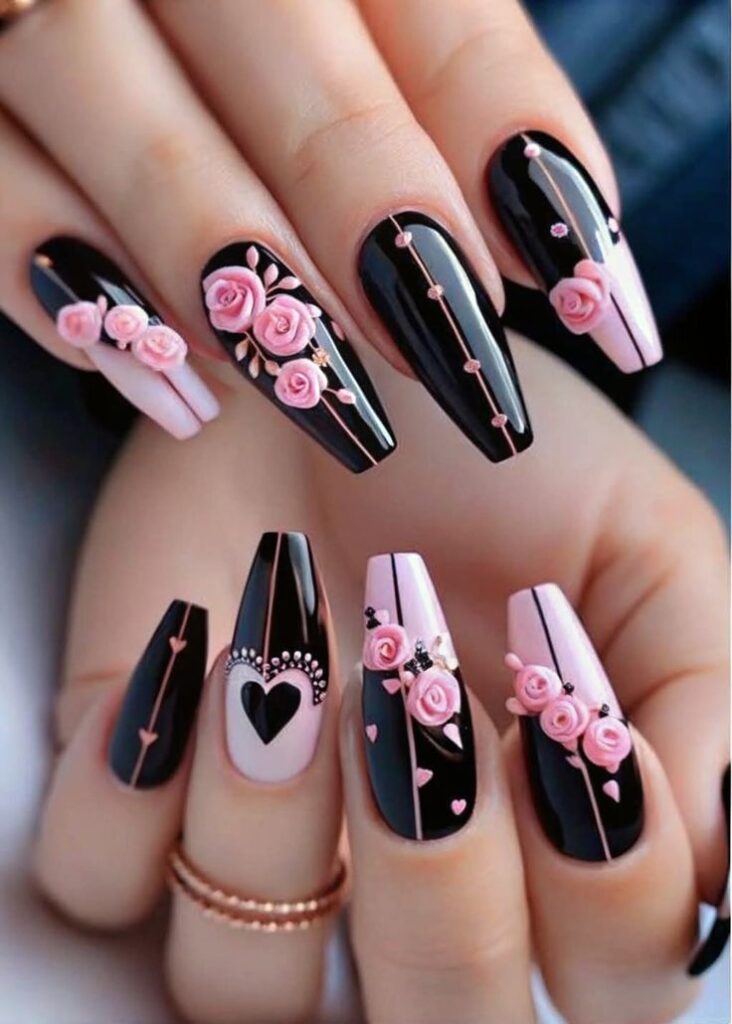 Black & Pink