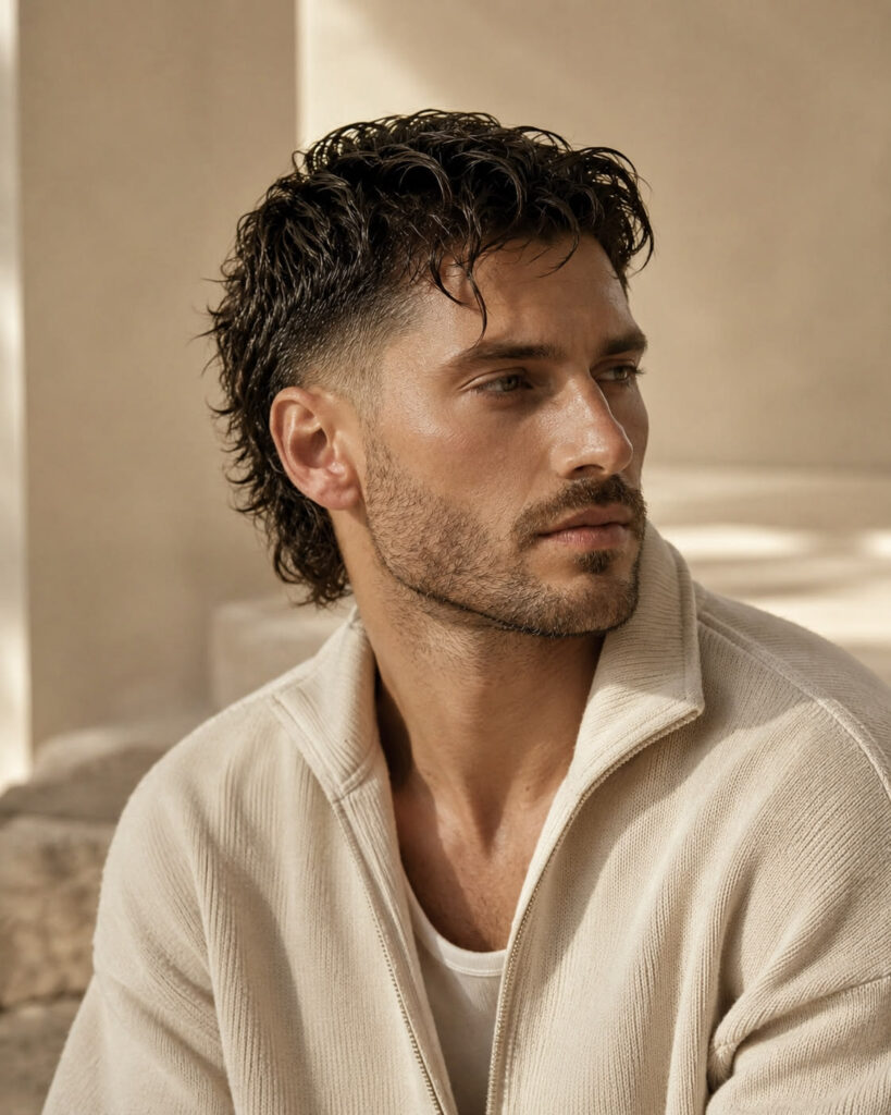 Shaggy Wavy Mullet