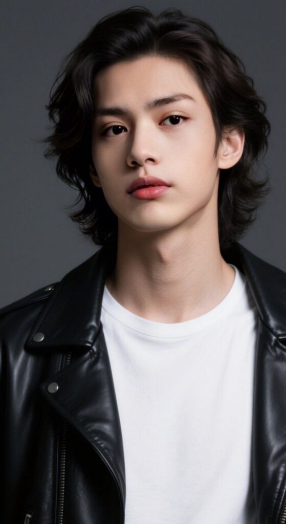 Edgy Wolf Cut Men