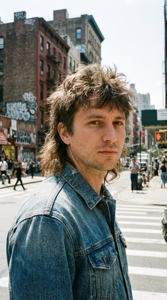 The shaggy surfer mullet
