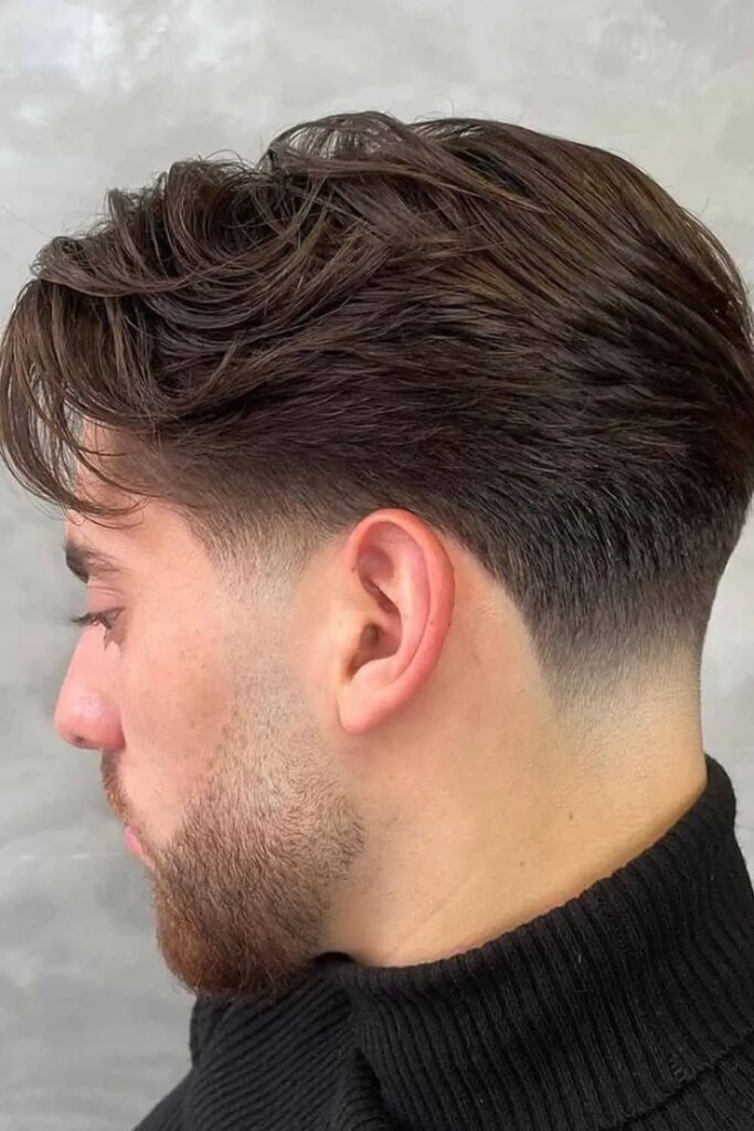 Mid classic taper haircut styles (Medium taper)