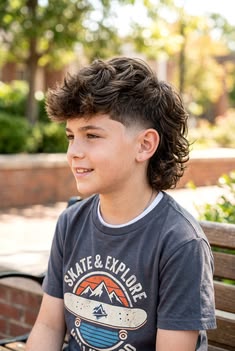 Low Taper Fade with Modern Mullet
