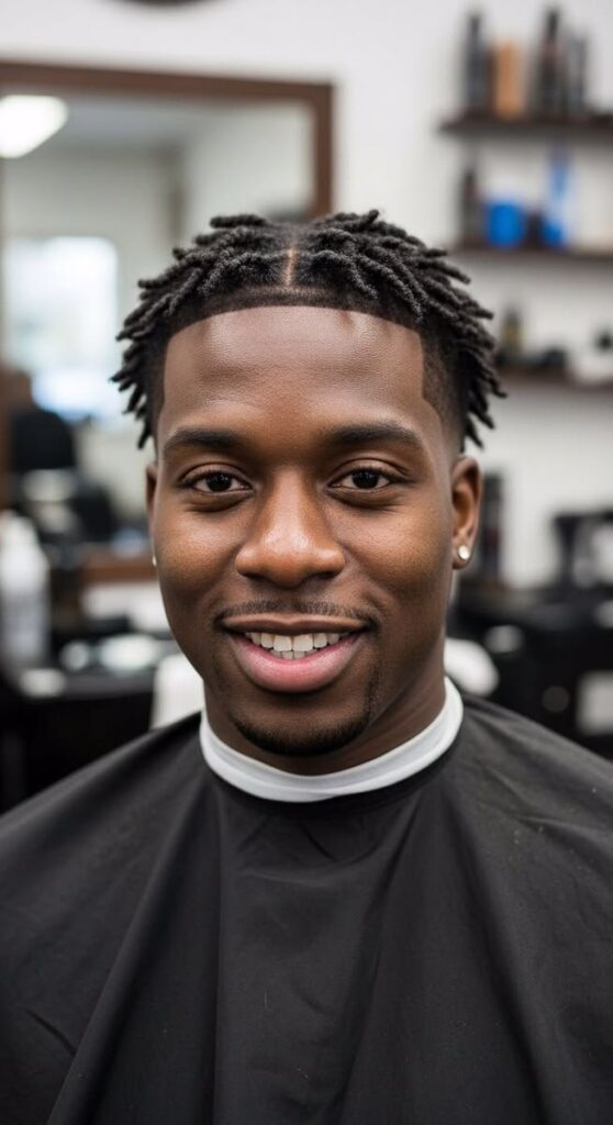 Low Fade with Dreads