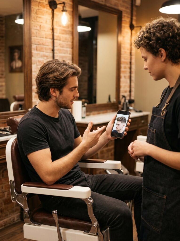 What should you ask your barber for