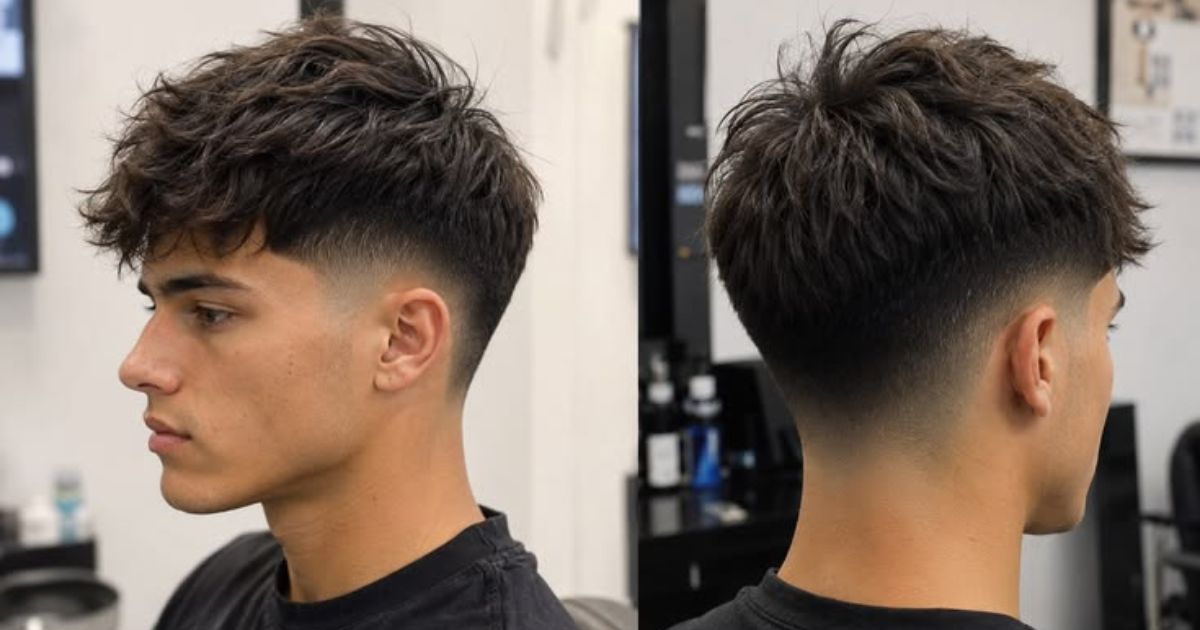 Low Mid Taper Fade