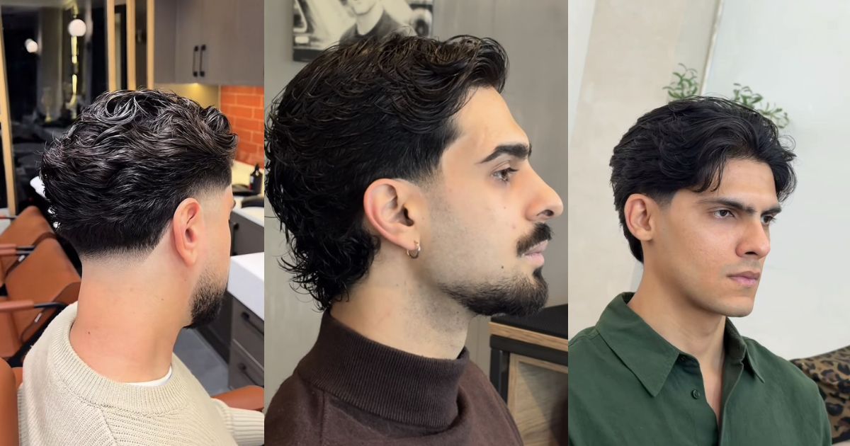 Low Taper Fade Long Hair