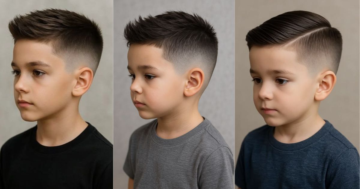 Low Taper Fade for Kids & Boys