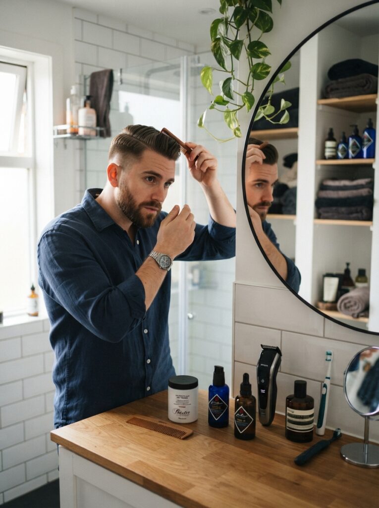 Styling, products, and upkeep at home