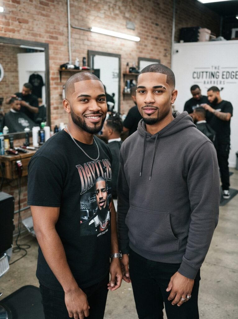 Buzz Cut with Line Up