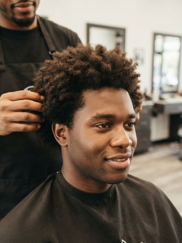 Why a low taper fade works with Black hair textures