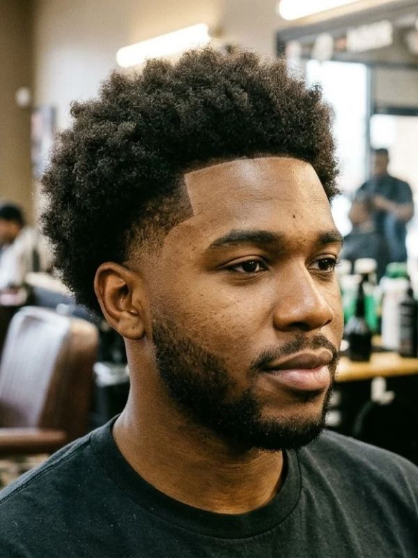 Afro Taper Fade