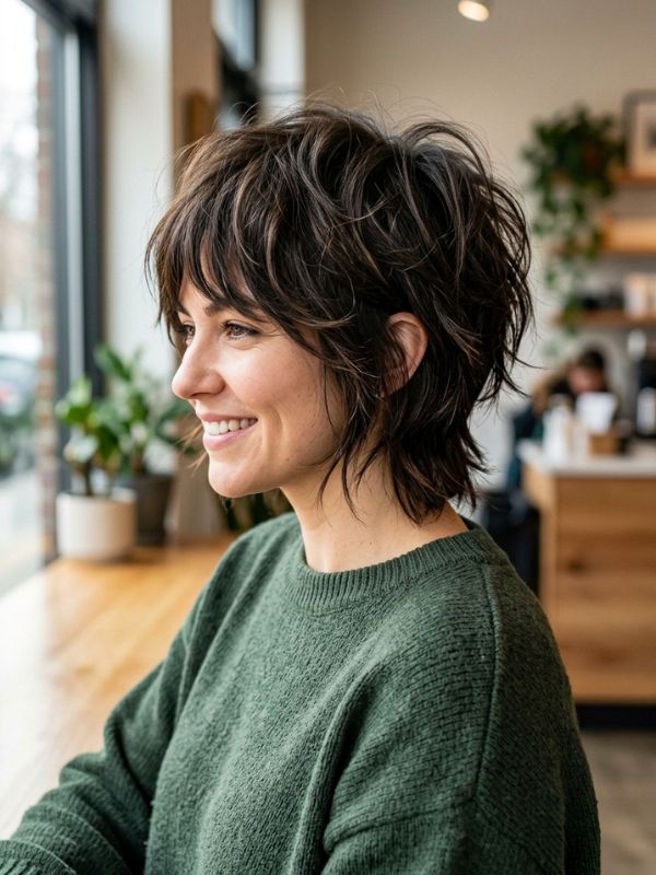 Bixie Haircut for Thick Hair