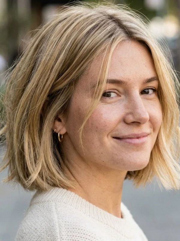 Blonde Bob Haircut