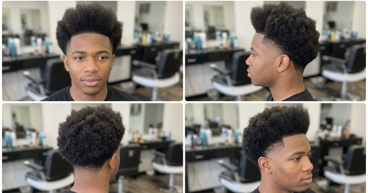 Blowout Taper Haircut
