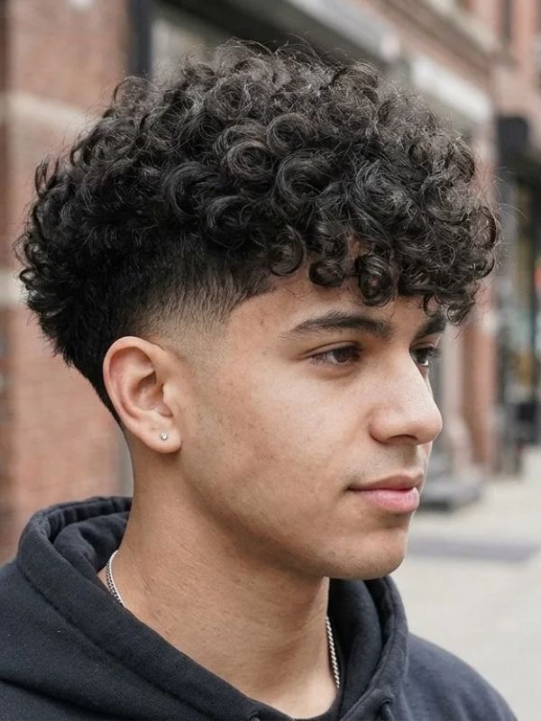 Broccoli Haircut with Skin Fade