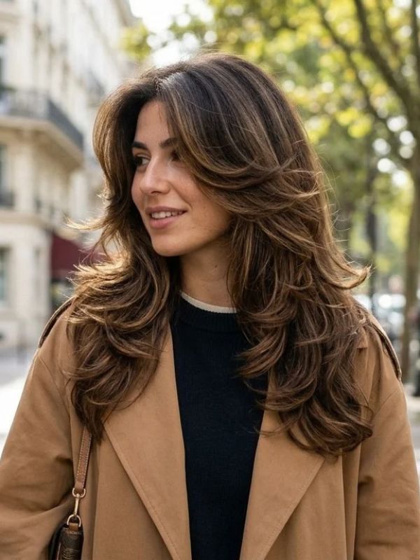 Butterfly Haircut for Thick Hair