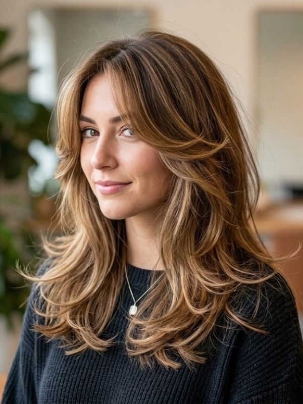 Butterfly Haircut for Thin Hair