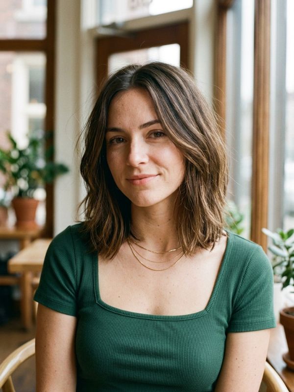 Collarbone-Length Haircut