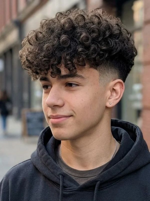 Curly Broccoli Haircut