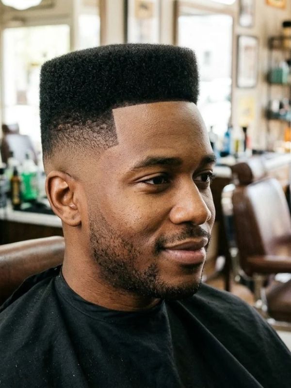 Flat Top with Skin Fade