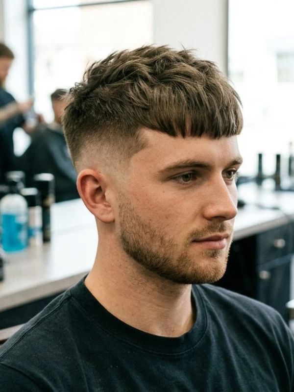 French Crop with High Fade