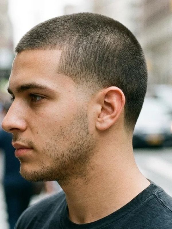 High Taper with Buzz Cut
