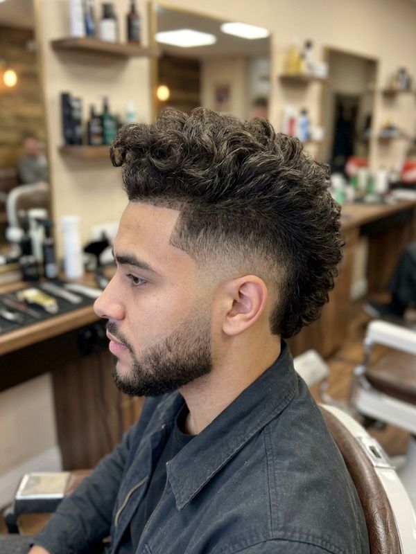 High burst fade with volume