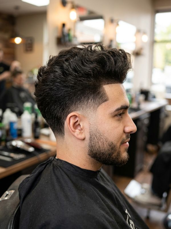 High burst fade with volume