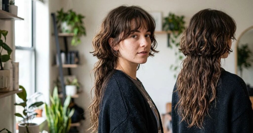 Jellyfish Haircut for Wavy Hair