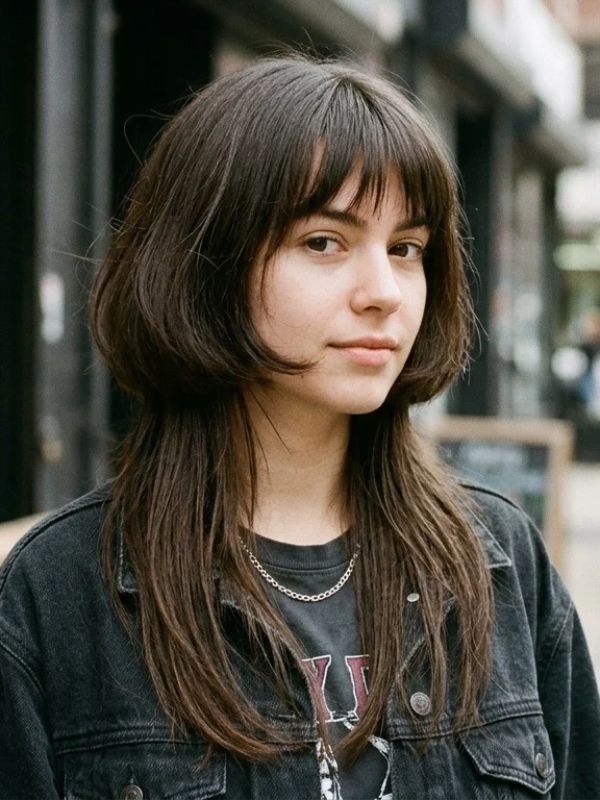 Jellyfish Haircut with Bangs