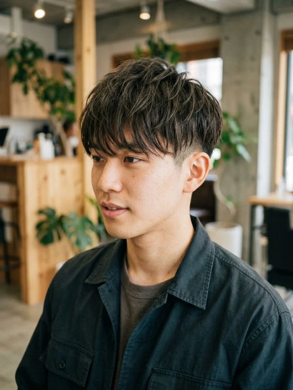  Layered Two Block Haircut
