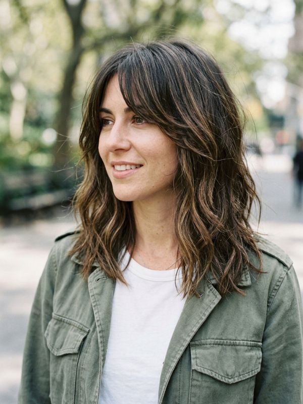 Low-Maintenance Medium Length Haircut