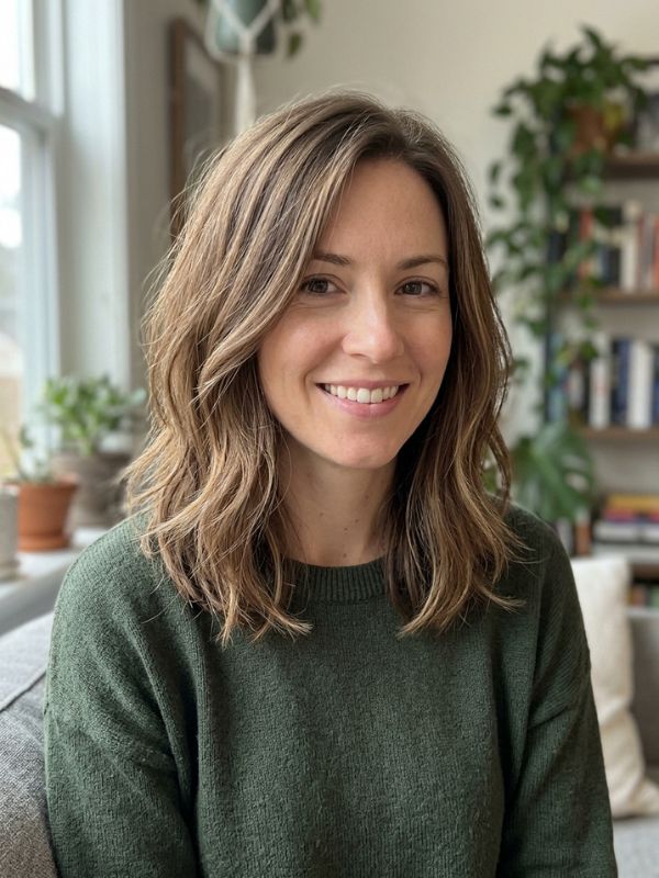 Medium Length Hairstyle for Fine Hair