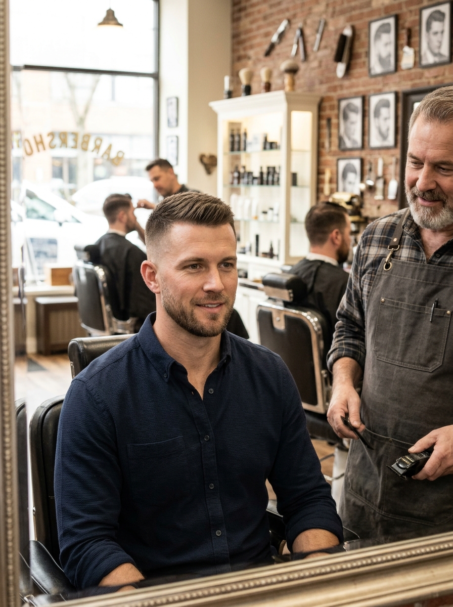 Why Men Still Love the Crew Cut