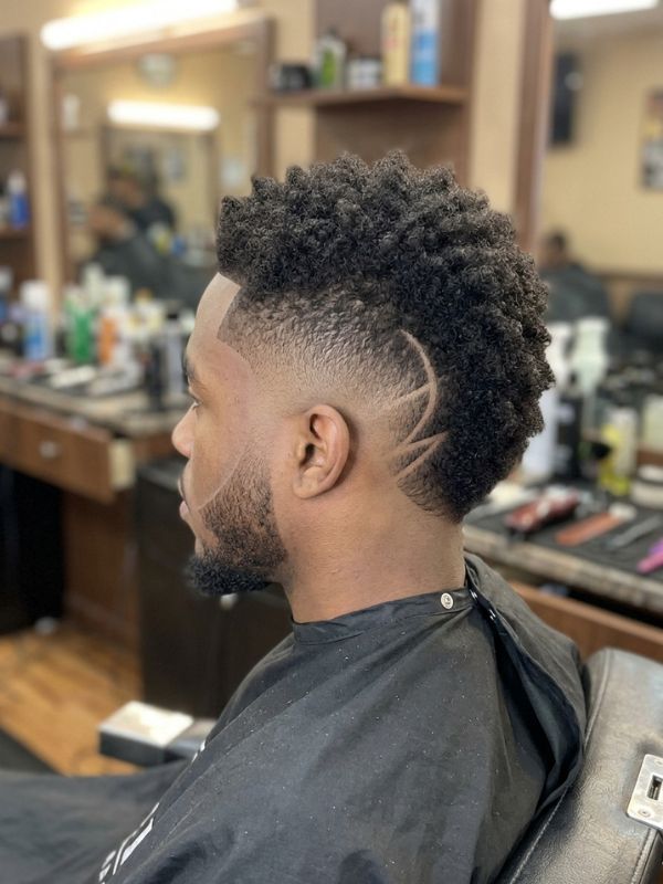 Mid Burst Fade Design